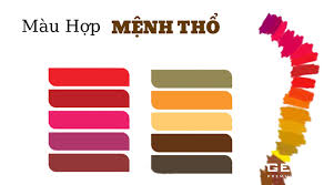 Bảng màu sơn mệnh Thổ